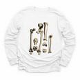 Hip And Leg Bones Book Print Vintage Human Bones Youth Long Sleeve Tee