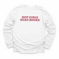 Hot Girls Read Books Book Lovers Youth Long Sleeve Tee