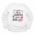Iced Coffee & Reading Smut Books Girly Spicy Novels Youth Long Sleeve Tee