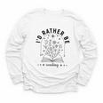 I’d Rather Be Reading Minimal Book Lover Arch Youth Long Sleeve Tee