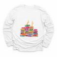 I'm Fine Reading Books Reader Book Lover Librarian Youth Long Sleeve Tee