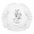 I'm Late I'm Late Rabbit From Alice Wonderland Book Youth Long Sleeve Tee I'm Late I'm Late Rabbit From Alice Wonderland Book Youth Long Sleeve Tee