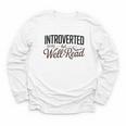 Introverted But Well-Read Book Lover Youth Long Sleeve Tee