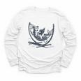 Italian Greyhound Whippet Dog Reading Book Hammock Iggy Mom Youth Long Sleeve Tee