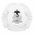It's Too Nonfictiony Outside Book Dragon Reading Fantasy Era Youth Long Sleeve Tee