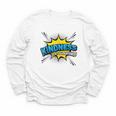 Kindness Is My Superpower Retro Comic Book T-Shirt Youth Long Sleeve Tee