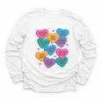 Librarian Shirt Valentines Book Worm Reading Tshirt Premium Tri-Blend Youth Long Sleeve Tee
