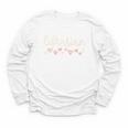 Librarian Valentines Day Daisy School Library Book Lover Premium Youth Long Sleeve Tee Librarian Valentines Day Daisy School Library Book Lover Premium Youth Long Sleeve Tee