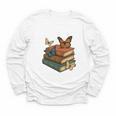 Life Is Better With Butterflies And Books Cute Butterfly Youth Long Sleeve Tee