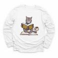 Life Is Better With Cats Coffee Books Cat Reading Book Youth Long Sleeve Tee Life Is Better With Cats Coffee Books Cat Reading Book Youth Long Sleeve Tee