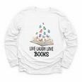Live Laugh & Love Books Reading Butterfly Book Lover Bookish Premium Youth Long Sleeve Tee Live Laugh & Love Books Reading Butterfly Book Lover Bookish Premium Youth Long Sleeve Tee