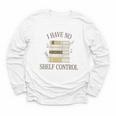 Minimalist Book Lover Pun Humor For Bookworms Librarians Art Premium Tri-Blend Youth Long Sleeve Tee