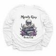 Morally Grey Book Club Gothic Vintage Style Youth Long Sleeve Tee Morally Grey Book Club Gothic Vintage Style Youth Long Sleeve Tee