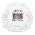 I Have No Shelf Control Book Lover Pun Reader Humor Youth Long Sleeve Tee