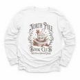 North Pole Book Club Christmas Xmas Hot Cocoa Bookish Youth Long Sleeve Tee North Pole Book Club Christmas Xmas Hot Cocoa Bookish Youth Long Sleeve Tee