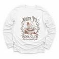 North Pole Readers Club Bookish Xmas Santa Book Reading Youth Long Sleeve Tee North Pole Readers Club Bookish Xmas Santa Book Reading Youth Long Sleeve Tee