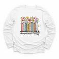 Occupational Therapy Wildflower Book OT Therapist Assistant Youth Long Sleeve Tee Occupational Therapy Wildflower Book OT Therapist Assistant Youth Long Sleeve Tee