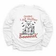Oops I Got Another Book Boo Ghost Read Book Youth Long Sleeve Tee