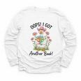 Oops I Got Another Book Cute Goose Librarian Reading Teacher Youth Long Sleeve Tee