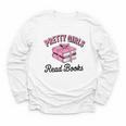 Pretty Girls Read Books Bookworm Book Lover Teacher Youth Long Sleeve Tee