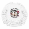 Read Books Be Kind Stay Weird Dragon Book Lover Youth Long Sleeve Tee Read Books Be Kind Stay Weird Dragon Book Lover Youth Long Sleeve Tee