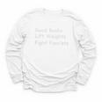 Read Books Lift Weights Fight Fascists Lovers Reading Premium Tri-Blend Youth Long Sleeve Tee