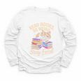 Read Books Be Weird Stay Feral Cat Youth Long Sleeve Tee Read Books Be Weird Stay Feral Cat Youth Long Sleeve Tee