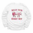 Read Your Heart Out Teacher Valentine Book Youth Long Sleeve Tee