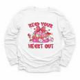 Read Your Heart Out Teacher Valentine Reading Book Lover Youth Long Sleeve Tee