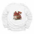 I Read Because Roasting People Is Frowned Upon Dragon Book Premium Tri-Blend Youth Long Sleeve Tee