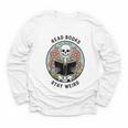 Reader Skeleton Read Books Be Kind Stay Weird Youth Long Sleeve Tee Reader Skeleton Read Books Be Kind Stay Weird Youth Long Sleeve Tee