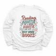 Reading Auntie Book Lover For Bookworm Aunt Youth Long Sleeve Tee