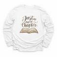 Reading Book Lover Club Librarian Just One More Chapter Youth Long Sleeve Tee Reading Book Lover Club Librarian Just One More Chapter Youth Long Sleeve Tee