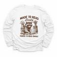 Reading Book Lover Made To Read Books Forces To Read Emails Youth Long Sleeve Tee