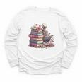 Reading A Book Per Day Keeps Reality Away Skeleton Books Youth Long Sleeve Tee Reading A Book Per Day Keeps Reality Away Skeleton Books Youth Long Sleeve Tee