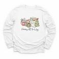 Reading All The Way Christmas Book Lover For Women And Teens Youth Long Sleeve Tee Reading All The Way Christmas Book Lover For Women And Teens Youth Long Sleeve Tee