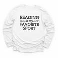 Reading Is My Favorite Sport Bookish Book-Club Bookworm Youth Long Sleeve Tee Reading Is My Favorite Sport Bookish Book-Club Bookworm Youth Long Sleeve Tee