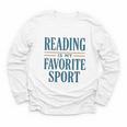 Reading Is My Favorite Sport Literary Book Lover Typography Youth Long Sleeve Tee Reading Is My Favorite Sport Literary Book Lover Typography Youth Long Sleeve Tee