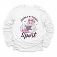 Reading Is My Favorite Sport Saying Cat And Book Lover Youth Long Sleeve Tee Reading Is My Favorite Sport Saying Cat And Book Lover Youth Long Sleeve Tee