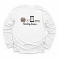 Reading Season Book Lover Librarian Cozy Bookworm Youth Long Sleeve Tee Reading Season Book Lover Librarian Cozy Bookworm Youth Long Sleeve Tee