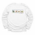 Reading Silly Goose Teacher Bookish Librarian Book Lover Youth Long Sleeve Tee