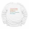 I Rescue Books Trapped In The Bookstore I'm Not A Hoarder Youth Long Sleeve Tee I Rescue Books Trapped In The Bookstore I'm Not A Hoarder Youth Long Sleeve Tee