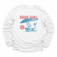 Retro Book Girl Summer Beach Vacation For Book Lover Youth Long Sleeve Tee Retro Book Girl Summer Beach Vacation For Book Lover Youth Long Sleeve Tee