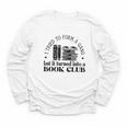 Retro I Tried To Form A Gang But It Turned Into A Book Club Youth Long Sleeve Tee