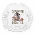 Salem Witch Book Club Raccoon Reading Youth Long Sleeve Tee Salem Witch Book Club Raccoon Reading Youth Long Sleeve Tee