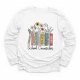 School Counselor Wildflower Book School Counseling Life Youth Long Sleeve Tee