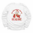 He Sees What You'Ve Been Reading Santa Book Youth Long Sleeve Tee He Sees What You'Ve Been Reading Santa Book Youth Long Sleeve Tee