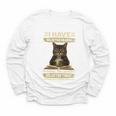 i Have Selective Hearing Cat Coffee Books Retro Youth Long Sleeve Tee i Have Selective Hearing Cat Coffee Books Retro Youth Long Sleeve Tee