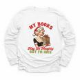 Smut Reader Christmas My Books May Be Naughty But I'm Nice Youth Long Sleeve Tee