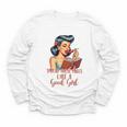 Smutty Spicy Book Reader Spread Those Pages Like A Good Girl Youth Long Sleeve Tee